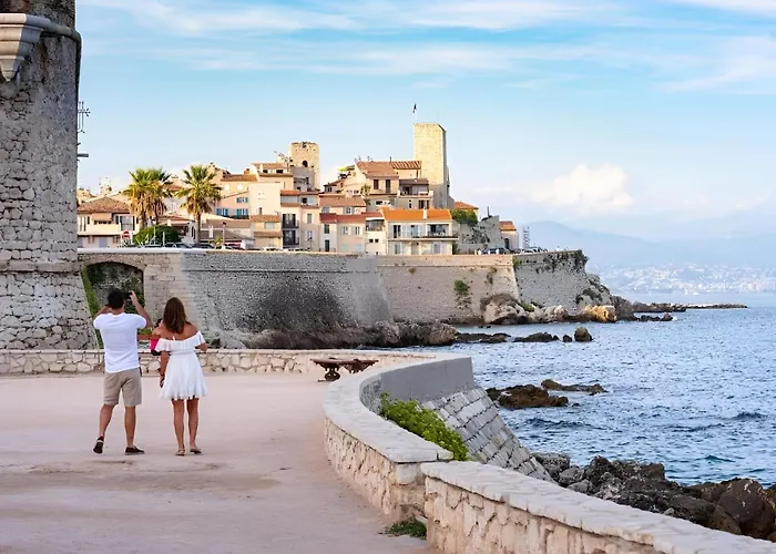 公寓 Superb In Provenzal With Pool 昂蒂布