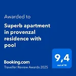 Superb In Provenzal With Pool Apartament *